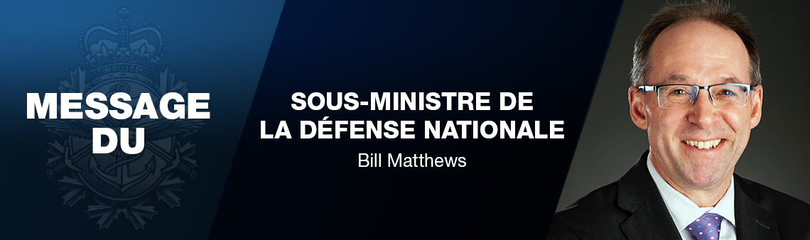 Message du sous-minister